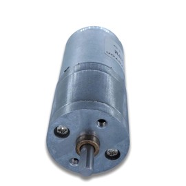 Electric Motor with Transmission DC 12 V DC Transmission Motor Intelligent Robot Intelligent Motor Car Drive Technology All-Metal Gear 25GA-370 (12 V 108 rpm)