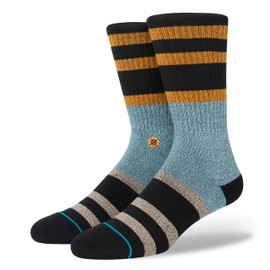 Stance Staggered Washed Black MD (US Men's Shoe 6-8.5, Women's Shoe 8-10.5)