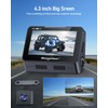 Range Tour Car Dash Cam Front and Rear, Dual Dashcam