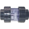 Generisch Plimat PVC Check Valve Transparent 50 mm
