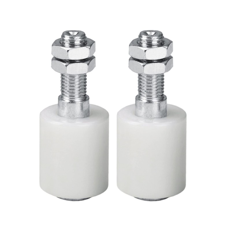 DOJA Industrial | Nylon Sliding Castors | 30 mm x