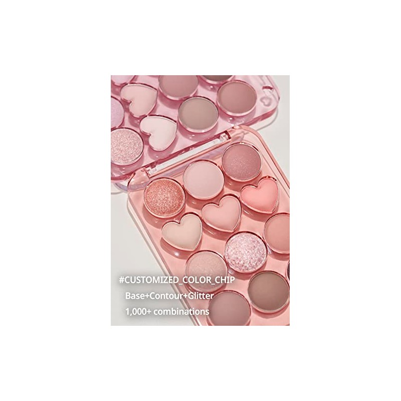 Colorgram Pin Point Eyeshadow Palette - 02 Pink Plus Mauve