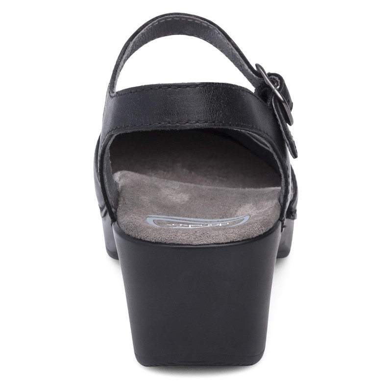 Dansko Women's Sam Sandal, 6.5-7 US, 37 EU, Black