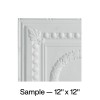 Fasade - 2ft x 4ft Rosette Glue Up Ceiling Tile/Panel