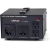 1000 Watt Voltage Converter Transformer by LiteFuze - Step Up/Down