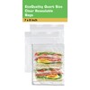 EcoQuality Clear Resealable Food Storage Bags 7x8 Inch Quart Size
