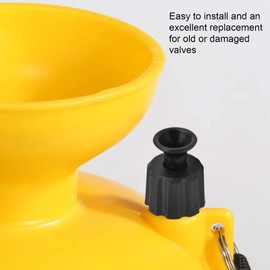 Válvula de Seguridad Aire, Válvula de Alivio de Presión PP Válvula de Seguridad Automática Accesorio Válvula de Drenaje Válvula Automática para Pulverizador de Mochila 3L / 5L / 8L(negro)