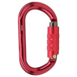 Outdoor Rock Climbing Symmetric Main Lock O Type Automatic Lock Safety Buckle 

Mountaineering Carabiner