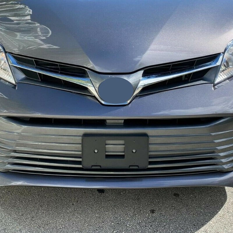 GZVKE Front License Plate Frame Mounting Bracket Tag Holder Textured
