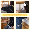 Back Scratcher, Pack of 3 Stainless Steel Telescopic Back Scratchers,