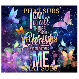 Unbranded 20oz Sublimation Tumbler Wrap Through Christ Ready To Press Heat Transfer