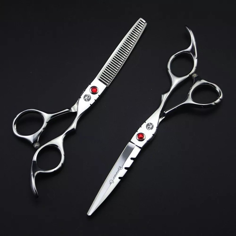 Remmar Co Se 2 Tijeras Microdentada 6 Estilista Barbero Estuche