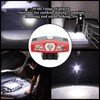 COB LED Headlamp High Brightness Dual Modes Waterproof Rechargeable Headlight