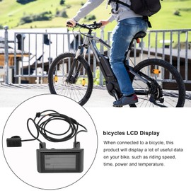 Kopinma SW900 Ebike LCD Display 36V, Electric Bike Computer Meter Panel, E-Bike Accessories with Color Display