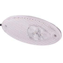 HELLA 2PG 964 295-111 Position Light - LED - 24V - mounting - Lens Colour: Crystal clear - Cable: 5000mm
