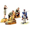 Master Box MB35059 1/35 German/Africa Tank Soldier, 3 Local Residents,
