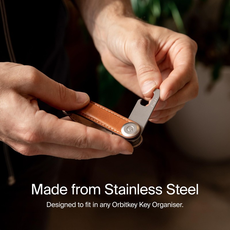 Orbitkey Bottle Opener for Key Organizer or Key Ring |