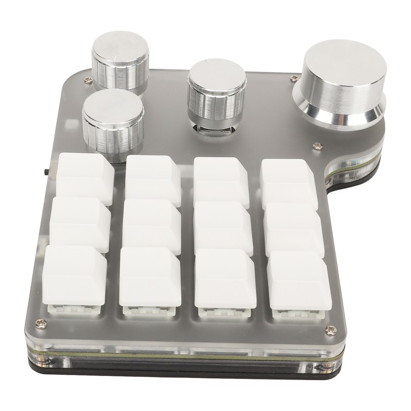 Blue Switch Keyboard USB C BT 2.4G Wireless Mini RGB