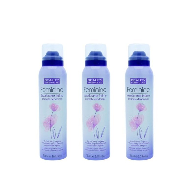 Trio Pack, Feminine intimate Deodorant Delicate & Fragrant Deodorant for