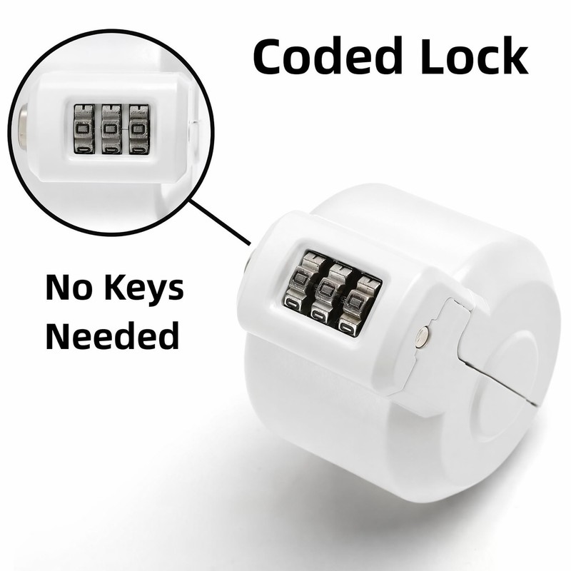Door Knob Lockout Device Cover to Disable Doorknob/Faucet/Water Valve Hose