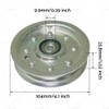 MAX COOL Blade Belt Flat Idler Pulley Suitable for MTD