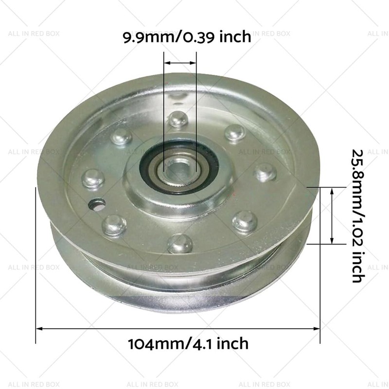 MAX COOL Blade Belt Flat Idler Pulley Suitable for MTD