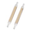 2Pcs R7S 98LED Bulb Double Ended 118mm Dimmable Flood Light