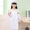 3 Set Kids Apron and Chef Hat Red Black White