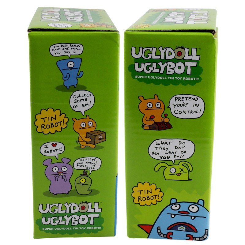 Freak Scene Robot Ugly Bots Grey Robot Tin Robot