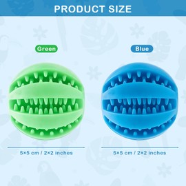KCMOSGI 2 PCS Parrot Feeder Chew Toy Balls, Bird Treat Ball for Teething, Bird Foraging Toy for Parakeets, Cockatiel, Love Birds and Small Birds