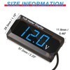 DC 12V Car Digital Voltmeter LED Display Voltage Measurement Car