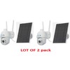 TBI PRO 2 x 1080P PTZ Solar Security Camera Outdoor