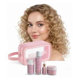 Set Skincare Dama Girl Extracto De Arroz Piel Radiante 4pzs                                                                                           