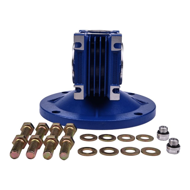 JZGRDN 20:1 56C Worm Gear Speed Reducer MRV030 Compatible with