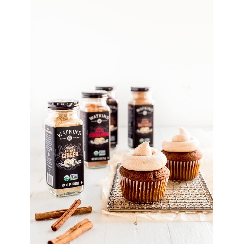 Watkins Gourmet Organic Spice Jar, Ground Ginger, 2.0 Oz., 2