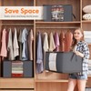 Lifewit 95L Clothes Storage Bags, Foldable Storage Box Moving Bags