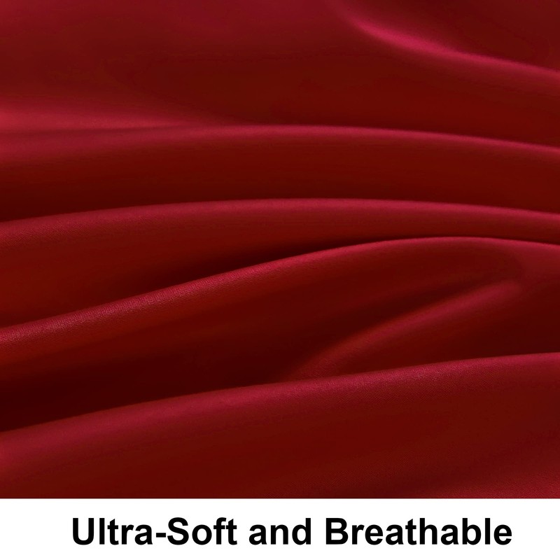 NTBAY 500 Thread Count Egyptian Cotton Double Fitted Sheet, Super