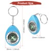 TIXIPEM Keychain Compass [18PCS] - Survival Pocket Mini Compass Bulk