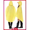 Smiffys Duck Party Poncho, Yellow with Drawstring Bag, Party Poncho