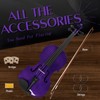 Ceciliec 16 Inch Acoustic Viola Set, Beginner Handmade Varnish Solid