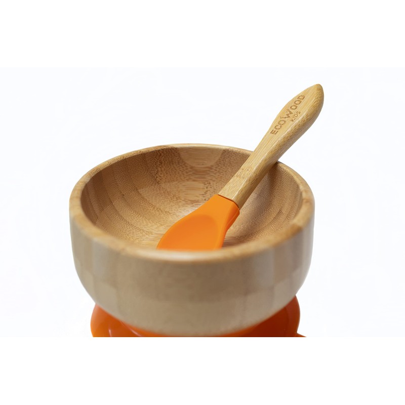 Ecowood® Tazón/Plato Hondo/Bowl de Bambú para Bebe y Niño -
