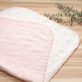 Made in Japan, Baby Bedding, Gauze Blanket, Half Blanket, Six Layered Gauze, Baby Castle, Cherry Gauze