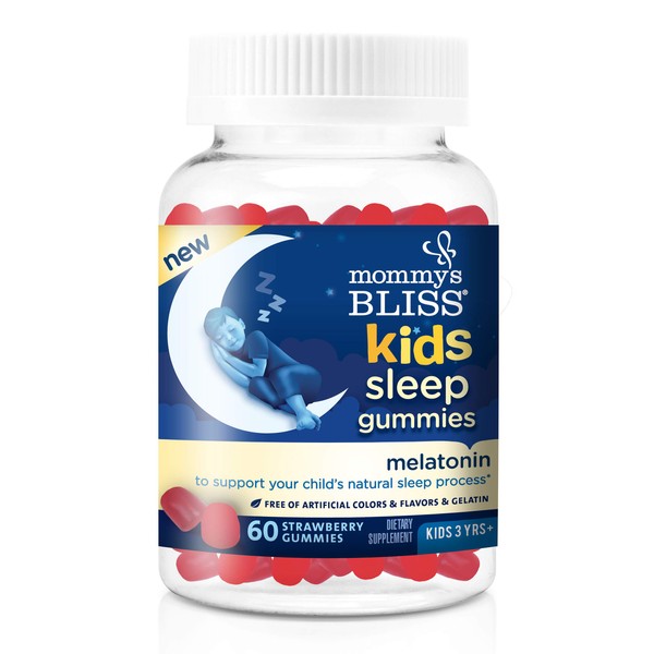 Mommy's Bliss Kids Sleep Gummies with Melatonin (Ages 3+), 60 Gummies