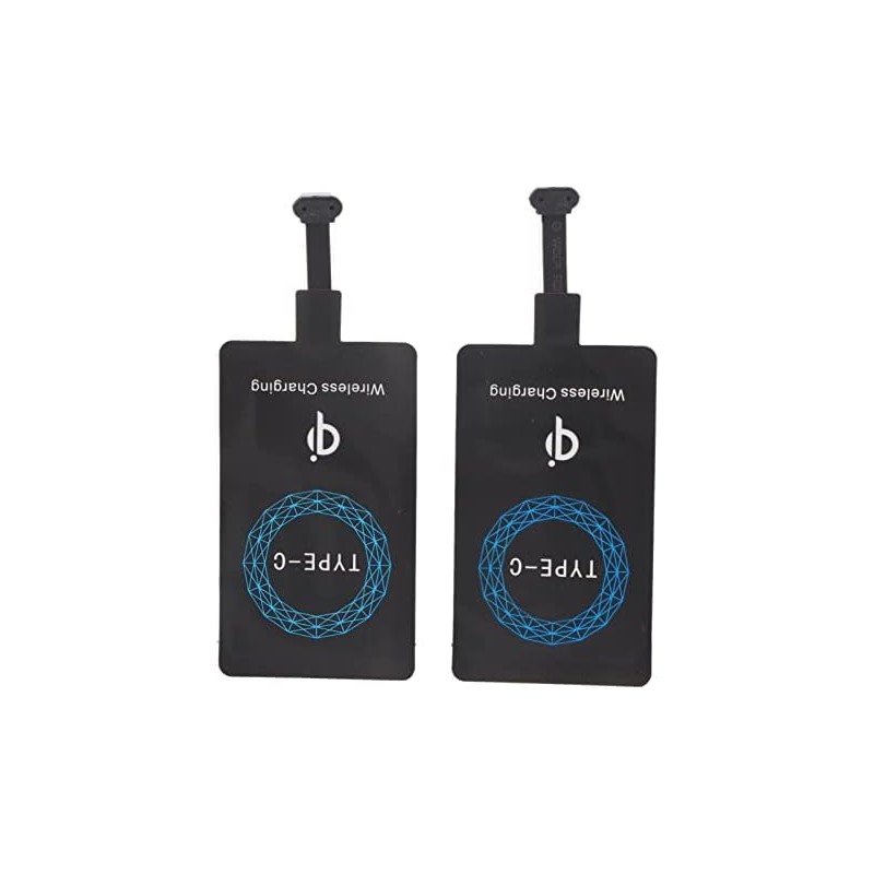 Yunseity Cargador inalámbrico Q I 2PCS para teléfono móvil Compatible