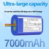 For AOSU 7000mAh Rechargeable Battery for AOSU Video Doorbell Camera