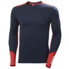 Helly Hansen Men's Lifa Merino Midweight Crew Shirt, Navy, L