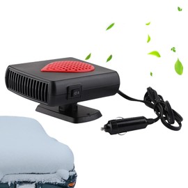 Plug in Car Heater and Defroster | Fast Heating Plug in Heater Vehicle Heater - Versatile Windshield Defroster Car Air Heater for Winter Hot Days