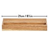 Gentlemen’s Hardware Wooden Desk Organiser with Phone Stand - Contains