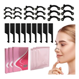 Respingador Nasal Corrector De Nariz 9 Pares 3 Ch, 3 M Y 3 L