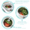 1x 21.5cm Stainless Steel Colander - Metal Kitchen Cooking Rice